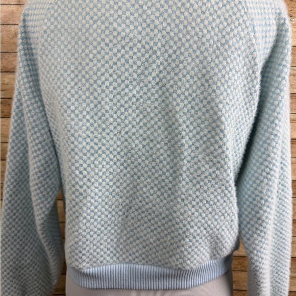 Zara Checked Cardigan sweater sz Small - Picture 4 of 5